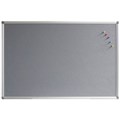 PINBOARD RAPIDLINE 1200X1200MM ALUMINIUM FRAME GREY