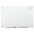 GLASS BOARD QUARTET  INFINITY 450X600MM WHITE MAGNETIC QTG2418W