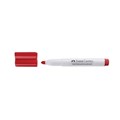WHITEBOARD MARKER FABERCASTELL BULLET RED BX10
