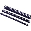 PLASTIC BINDING COILCOMB 21 LOOP 12MM BLUE 100PK
