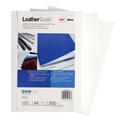 BINDING COVER LEATHERGRAIN A4 300GSM IBICO WHITE PK100