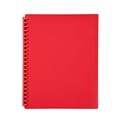 DISPLAY BOOK MARBIG A4 REFILLABLE RED