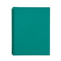 DISPLAY BOOK MARBIG A4 REFILLABLE GREEN