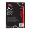 BOOK DISPLAY JASART A5 BIOPOLY NONREFILLABLE 20 POCKET BLACK