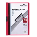 FILE DURABLE DURACLIP 220903 EASYFILE 60 SHEET CAPACITY A4 RED