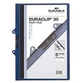 FILE DURABLE DURACLIP 222907 EASYFILE WITH BINDER TABS 30 SHEET CAPACITY A4