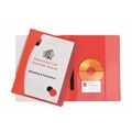 FLAT FILE MARBIG A4 PREMIER WPCKT RED