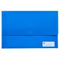 POLYPICK WALLETS MARBIG FOOLSCAP BLUE