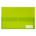 POLYPICK WALLETS 2310004 MARBIG FOOLSCAP TRANSLUCENT LIME