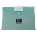 WALLET DOCUMENT PROTEXT NP9591 A4 WITH BUTTON GREEN