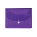 DOCUMENT WALLET QUILL 28939 A4 WITH REMOVABLE DIVIDERS VIOLET