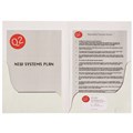 MARBIG PRESENTATION FOLDER 1104108 A4 DOUBLE POCKET GLOSS WHITE PK10