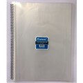 DISPLAY BOOK WIRE BOUND PROTEXT A3 20 POCKET CLEAR FRONT NP9622