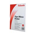 DOCUMENT HOLDER ESSELTE A4 PORTRAIT WALL SIGN
