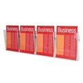 BROCHURE HOLDER ESSELTE WALL PANEL 48285 A4 X 4 PREASSEMBLED