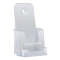 BROCHURE HOLDER ESSELTE 48384 DL SINGLE TIER WITH BUSINESS CARD HOLDER FREE STANDING
