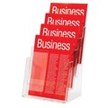 BROCHURE HOLDER ESSELTE A4 FOUR TIER FREE STANDING