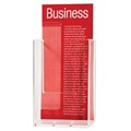 BROCHURE HOLDER ESSELTE DL SINGLE TIER WALL MOUNT