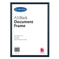 DOCUMENT FRAME CARVEN A3 BLACK WALL