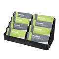 BUSINESS CARD HOLDER DEFLECTO 90804 SUSTAINABLE OFFICE 8 POCKET LANDSCAPE BLACK