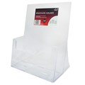 BROCHURE HOLDER DEFLECTO 39132 EXTRA CAPACITY A4 CLEAR
