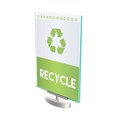 SIGN HOLDER DEFLECTO 41144 DOUBLE SIDED ROTATING A5 PORTRAIT CLEAR