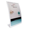 SIGN HOLDER DEFLECTO 2304W ANTIGLARE CURVED A4 WHITE
