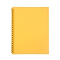 DISPLAY BOOK MARBIG A4 REFILLABLE YELLOW