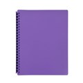 DISPLAY BOOK MARBIG A4 REFILLABLE PURPLE
