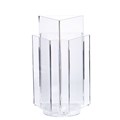 BROCHURE HOLDER ESSELTE 30071 TRI RACK ROT DL CLR