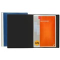 DISPLAY BOOK A4 CLEARVIEW INSERT FRONT BLACK 36PAGES