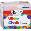 CHALK TEXTA 50265 WHITE PK100