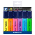 HIGHLIGHTER STAEDTLER TEXTSURFER 364 WP6 CLASSIC WALLET 6