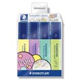 HIGHLIGHTER STAEDTLER TEXTSURFER 364 CWP41 PASTEL WALLET 4