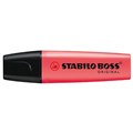 HIGHLIGHTER STABILO CHISEL BOSS 7040 RED