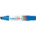 MARKER ARTLINE 100 CHISEL BLUE