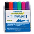 MARKER WHITEBOARD ARTLINE 579 CHISEL 6 ASSTD COLOURS