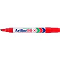 MARKER ARTLINE 90 CHISEL RED