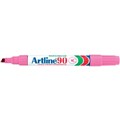 MARKER ARTLINE 90 CHISEL PINK