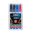MARKER ARTLINE 90 CHISEL PERMANENT ASSORTED WLT4