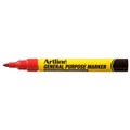 MARKER ARTLINE PROFESSIONAL PERMANENT GENERAL PURPOSE BULLET RED