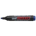 MARKER UNI PROCKEY PERMANENT PM126 CHISEL BLUE BX12