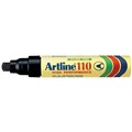 MARKER ARTLINE 110 PERMANENT BULLET BLACK BX6