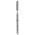 MARKER BIC MARKIT PERMANENT SILVER BX12