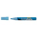 MARKER LIQUID CHALK WET WIPE BULLET MEDIUM BLUE
