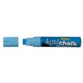 MARKER LIQUID CHALK WET WIPE CHISEL BROAD BLUE