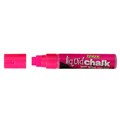 MARKER LIQUID CHALK WET WIPE CHISEL BROAD PINK