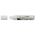 MARKER LIQUID CHALK WET WIPE CHISEL BROAD WHITE