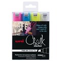 MARKER CHALK UNI PWE8K4PASS 8MM CHISEL ASSORTED WALLET4