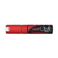 MARKER CHALK UNI PWE8K 8MM CHISEL RED